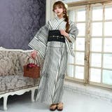 シンプルモダンな矢がすり文様の浴衣3点セット(YUKATA) | GRAXIA | 詳細画像6 