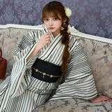 シンプルモダンな矢がすり文様の浴衣3点セット(YUKATA) | GRAXIA | 詳細画像8 
