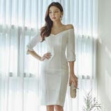 カットラインオフショルワンピース(キャバドレス・CABARETDRESS) | GRAXIA | 詳細画像2 