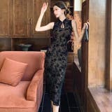 パット入りシースルーレースチャイナドレス風ワンピース(キャバドレス CABARE… | GRAXIA | 詳細画像9