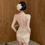 バックレースチャイナ風ミニワンピース(キャバドレス・CABARETDRESS) | GRAXIA | 詳細画像4 