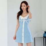 セーラーカラーフェミニンAラインワンピース(キャバドレス CABARETDRES… | GRAXIA | 詳細画像2