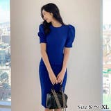 バックリボンパフスリーブワンピース(キャバドレス・CABARETDRESS) | GRAXIA | 詳細画像1