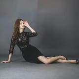 レース切り替えアシンメトリーブラックワンピース(キャバドレス CABARETDR… | GRAXIA | 詳細画像18 