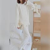 フリル袖＆裾が愛らしい大人のフェミニンリラックスルームウェア(ROOMWEAR) | GRAXIA | 詳細画像3 