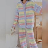 レインボーパステルカラーがおうち時間をハッピーにするルームウェア(ROOMWEA… | GRAXIA | 詳細画像3 