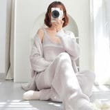 淡色グラデーションにときめくロングガウンのふわもこ3点ルームウェア | GRAXIA | 詳細画像9 