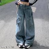 Y2Kルーズカーゴデニム(PANTS) | GRAXIA | 詳細画像1 