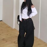 バルーンシルエットハートポケットペインターデニム(PANTS) | GRAXIA | 詳細画像3 