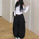 バルーンシルエットハートポケットペインターデニム(PANTS) | GRAXIA | 詳細画像4 