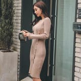 大人エレガントなIラインタイトスリットインニットワンピース(キャバドレス CAB… | GRAXIA | 詳細画像13 