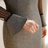 アシンメトリーストライプシアー袖ミニドレス(キャバドレス CABARETDRES… | GRAXIA | 詳細画像8 