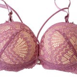 クロスストリングが魅せる美谷間×総レースの気品漂う大人のブラ ショーツセット(ブ… | GRAXIA | 詳細画像15 