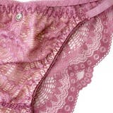 クロスストリングが魅せる美谷間×総レースの気品漂う大人のブラ ショーツセット(ブ… | GRAXIA | 詳細画像19 