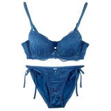 花柄ストレッチレースの贅沢デザインほどける脇紐ショーツが刺激的な大人のブラ ショ… | GRAXIA | 詳細画像12 