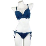 花柄ストレッチレースの贅沢デザインほどける脇紐ショーツが刺激的な大人のブラ ショ… | GRAXIA | 詳細画像13 