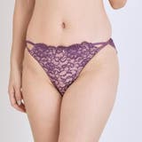 ヌーディーレースが彩る大人の艶感マルチクロスデザインブラ ショーツセット(ブラセ… | GRAXIA | 詳細画像7 