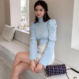 シャイニーランダムリブ×アシメボタンスカートセットアップ(キャバドレス CABA… | GRAXIA | 詳細画像11 