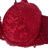 ワントーンの気品ほとばしる装飾サイドリボンとリーフ柄レースで魅せる洗練の谷間メイ… | GRAXIA | 詳細画像20 