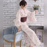 優美な鳥の子色に儚げな灰桜の小花が舞うアンティーク調浴衣2点セット(YUKATA… | GRAXIA | 詳細画像8 