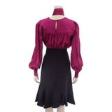 トレンドのボウタイブラウスでクールな大人の女性を演出するセットアップ(キャバドレ… | GRAXIA | 詳細画像12