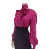 トレンドのボウタイブラウスでクールな大人の女性を演出するセットアップ(キャバドレ… | GRAXIA | 詳細画像13