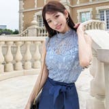 レーストップスとラップスカートのツーピースドレス(SEXYDRESS) | GRAXIA | 詳細画像2 