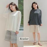 ボーイレッグパンツがヒップをすっぽりカバーする長袖付きタンキニ4点セット(水着 … | GRAXIA | 詳細画像5 