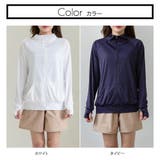 エスニックボーダー柄タンキニとスタンドラッシュガード付き4点セット(水着 体型カ… | GRAXIA | 詳細画像4 