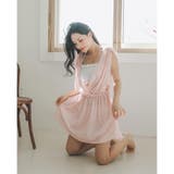 カシュクールワンピにシャーリングチューブトップがフェミニンな3点セット(水着 体… | GRAXIA | 詳細画像13 