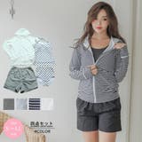 ホルターリボンがさり気ないハイウエストタンキニ4点セット(水着 体型カバー水着) | GRAXIA | 詳細画像4 