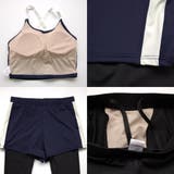 アクセントラインレギンス一体型ショートパンツ3点セット(水着・ラッシュガード) | GRAXIA | 詳細画像11