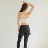 アクセントラインレギンス一体型ショートパンツ3点セット(水着・ラッシュガード) | GRAXIA | 詳細画像14