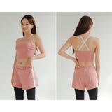 アクセントラインレギンス一体型ショートパンツ3点セット(水着・ラッシュガード) | GRAXIA | 詳細画像27