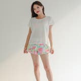 その日の気分で着回しできるレギンス付き5点セット(水着・体型カバー水着) | GRAXIA | 詳細画像19 