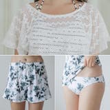 タンキニとレースTシャツの体形カバー水着4点セット(水着・体型カバー水着) | GRAXIA | 詳細画像6 