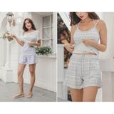 ガーリーなトップスとホルターキャミで可愛らしく体系カバー水着3点セット(水着 体… | GRAXIA | 詳細画像23 