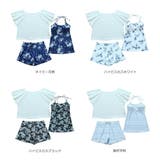 ガーリーなトップスとホルターキャミで可愛らしく体系カバー水着3点セット(水着 体… | GRAXIA | 詳細画像6 