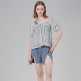 素肌覗く抜け感が軽やかなワンショル体形カバー水着4点セット | GRAXIA | 詳細画像13 