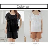 トロピカル柄キャミタンキニ体形カバー水着4点セット(水着・体型カバー水着) | GRAXIA | 詳細画像7 