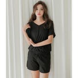 スポーティでも女性らしい体形カバー水着4点セット(水着・体型カバー水着) | GRAXIA | 詳細画像24 