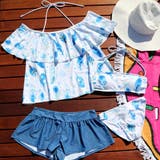 オフショルトップス付きチューブトップビキニ4点セット(水着・体型カバー水着) | GRAXIA | 詳細画像25 