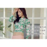 フラミンゴボタニカルクロップド丈ラッシュガードセットアップ(水着 ラッシュガード… | GRAXIA | 詳細画像24 