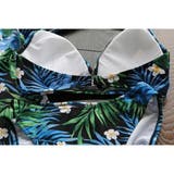 ボタニカル柄チュニック付きホルターネックビキニ3点セット(水着 体型カバー水着) | GRAXIA | 詳細画像29 