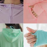 着るだけでUVケアできるパーカータイプのラッシュガード(水着・ラッシュガード) | GRAXIA | 詳細画像10 