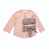 ビッグシルエットロンT付きレオパード柄ビキニ3点セット(水着・体型カバー水着) | GRAXIA | 詳細画像22 