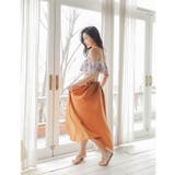 ロングスカート付きレトロフラワーオフショルビキニ3点セット | GRAXIA | 詳細画像17