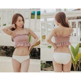 ラメブラとシアースカートのビキニ3点セット(水着・体型カバー水着) | GRAXIA | 詳細画像17 