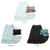 ラメブラとシアースカートのビキニ3点セット(水着・体型カバー水着) | GRAXIA | 詳細画像7 