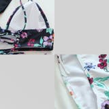 シースルートップスの付いた花柄ビキニ3点セット(水着・体型カバー水着) | GRAXIA | 詳細画像29 